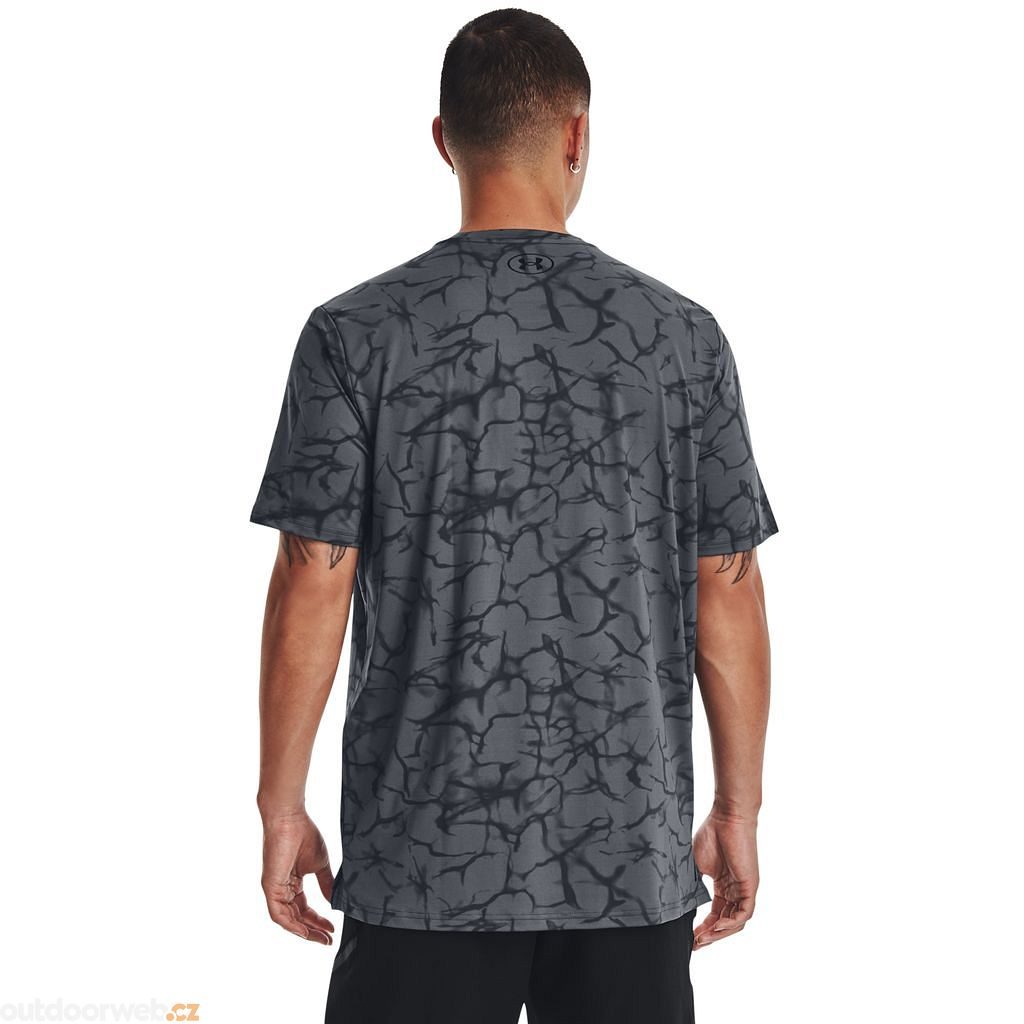  Rush Energy Print SS, orange - men's short sleeve t-shirt -  UNDER ARMOUR - 38.76 € - outdoorové oblečení a vybavení shop