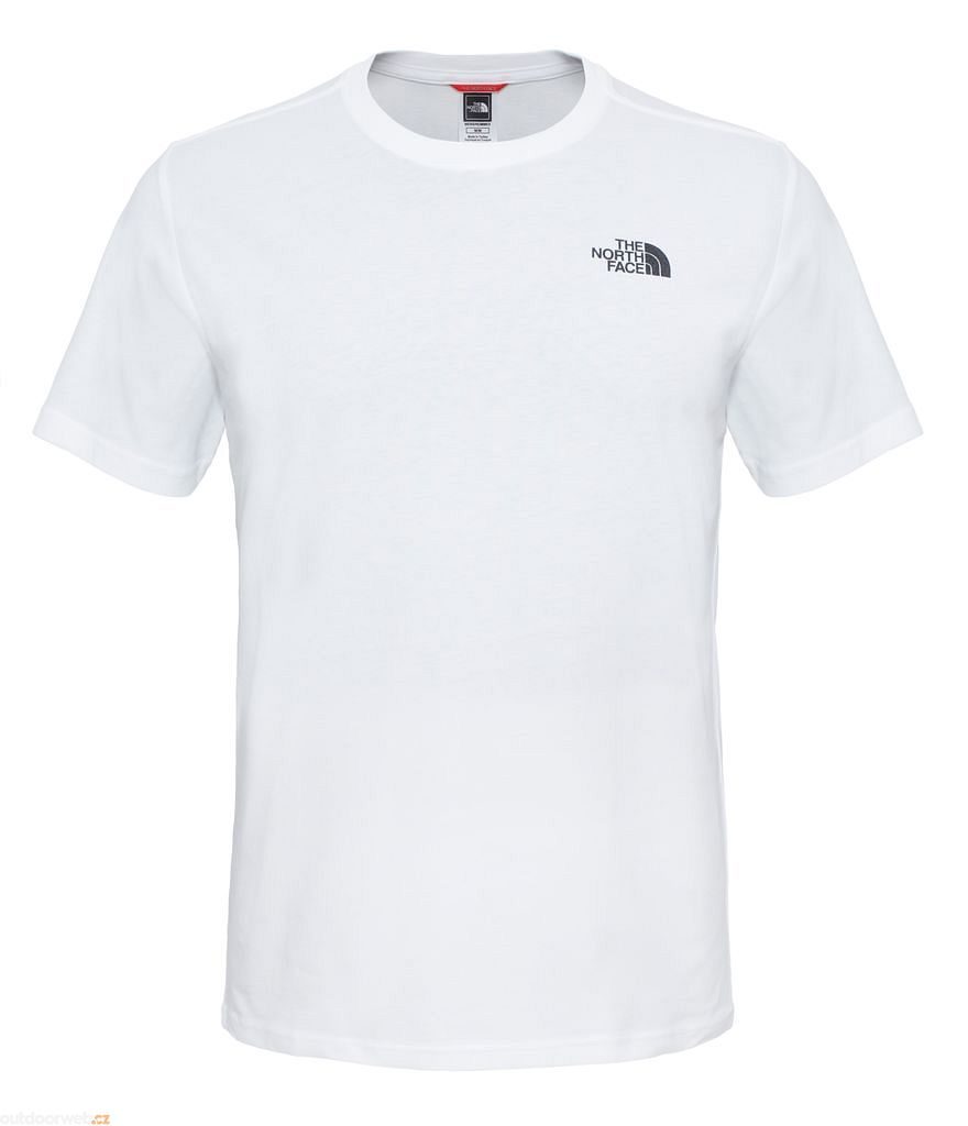 Outdoorweb.cz - M S/S RED BOX TEE TNF WHITE - pánské tričko - THE NORTH FACE  - 632 Kč - outdoorové oblečení a vybavení shop