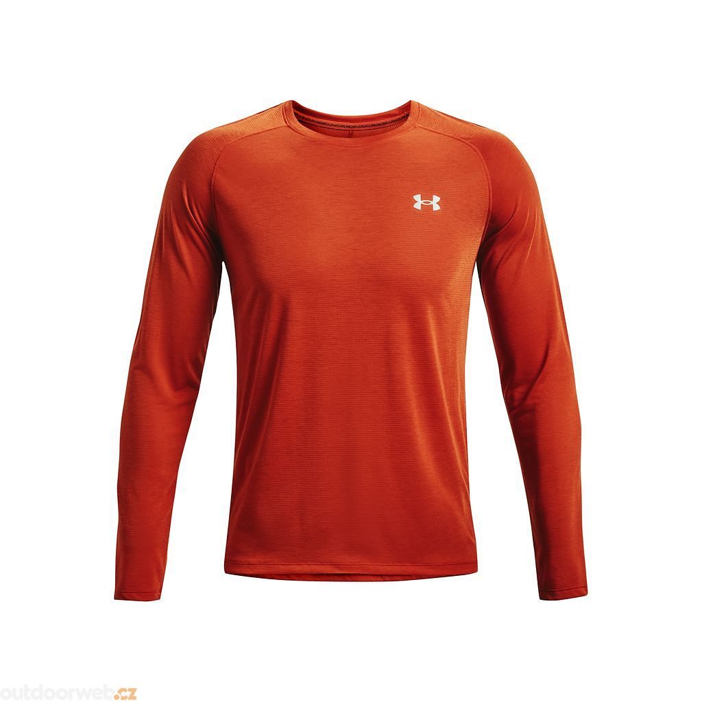  STREAKER LONG SLEEVE, green - men's long sleeve running  shirt - UNDER ARMOUR - 38.65 € - outdoorové oblečení a vybavení shop