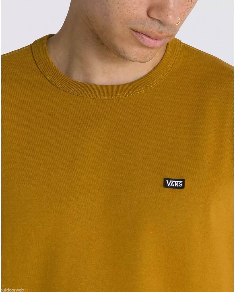 MN OFF THE WALL CLASSIC SS Golden Brown - men's t-shirt - VANS - 32.87 €