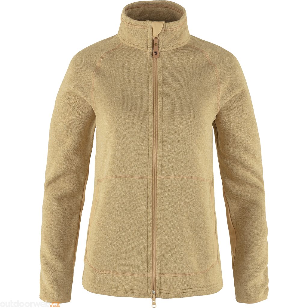 Övik Fleece Zip Sweater W, Dune Beige - fleece mikina pánská - FJÄLLRÄVEN -  159.88 €