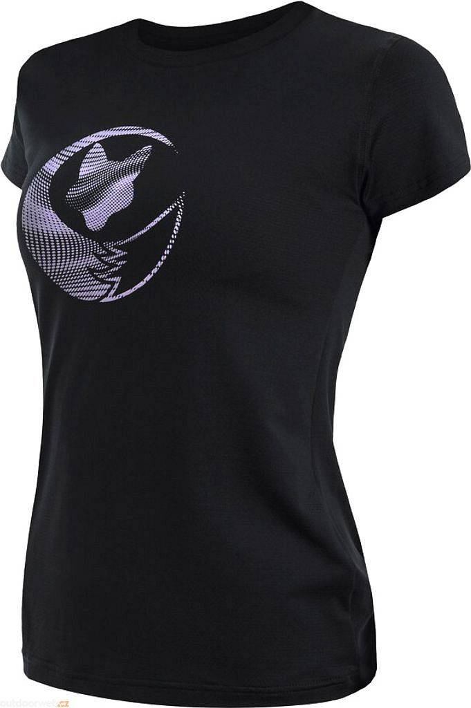 COOLMAX TECH FOX dámské triko kr.rukáv černá - women's T-shirt neck sleeve  - SENSOR - 37.16 €
