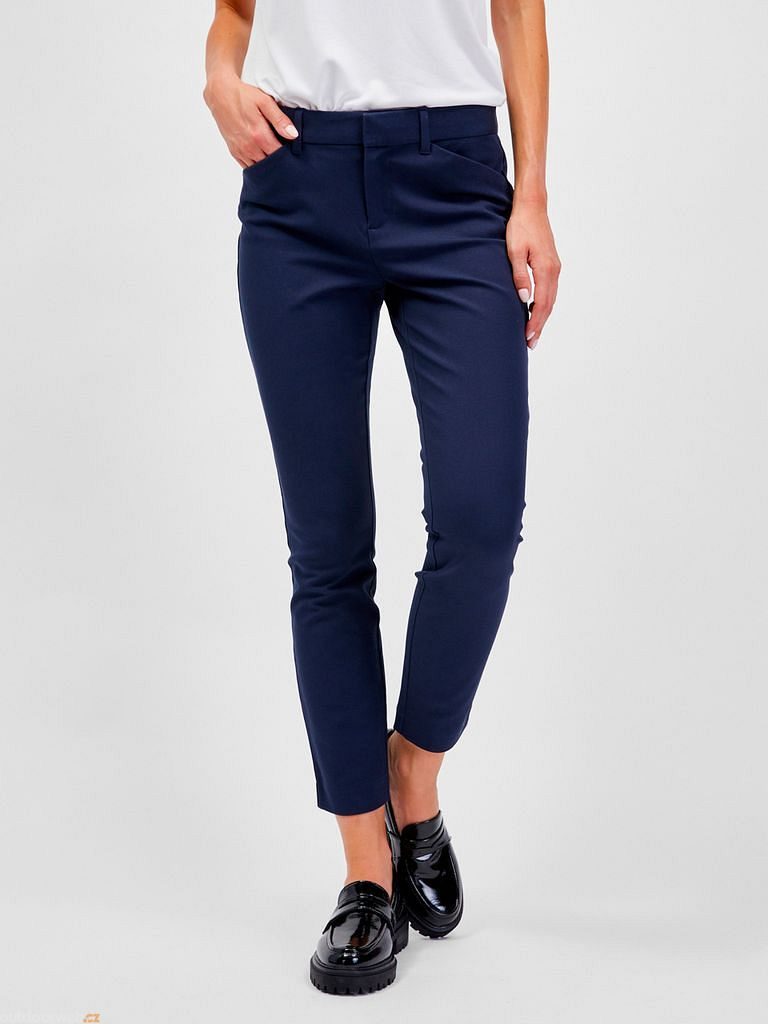 Outdoorweb.cz - 460973-01 Elegantní kalhoty skinny Tmavě modrá - Dámské  elegantní kalhoty - GAP - 839 Kč - outdoorové oblečení a vybavení shop