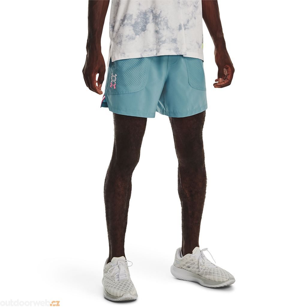  RUN ANYWHERE SHORT, blue - men's running shorts - UNDER  ARMOUR - 49.85 € - outdoorové oblečení a vybavení shop