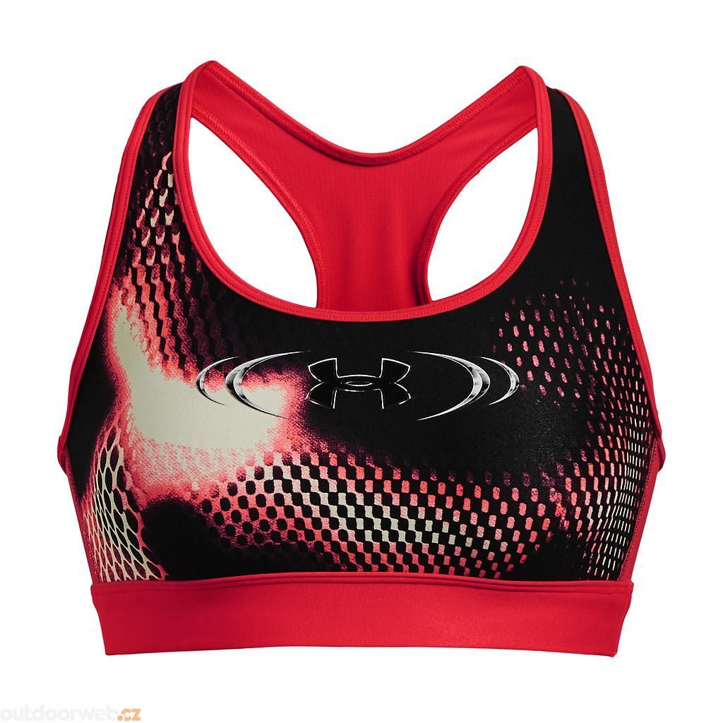 Under Armour Mid Support Sports Bra Red, £8.00