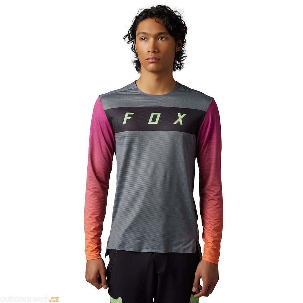 Flexair Ls Jersey Arcadia, Pewter - Men's jersey - FOX - 63.11 €