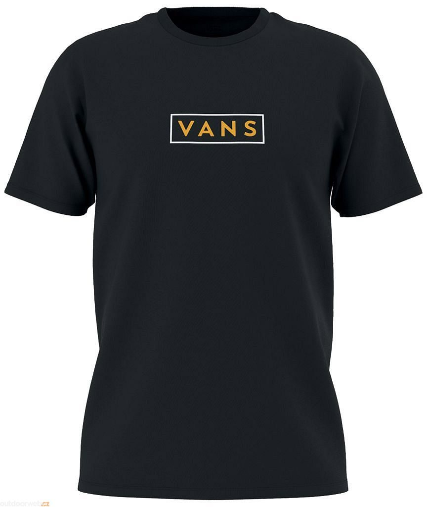 Outdoorweb.eu - MN CLASSIC EASY BOX, BLACK-WHITE-OLD GOLD - men's t-shirt -  VANS - 20.88 € - outdoorové oblečení a vybavení shop
