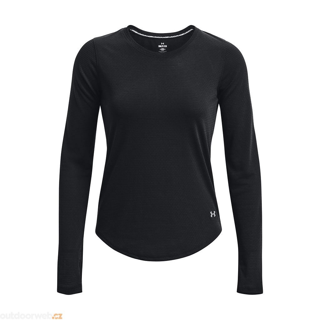 UA Streaker Longsleeve, Black - long sleeve running shirt for women - UNDER  ARMOUR - 37.04 €