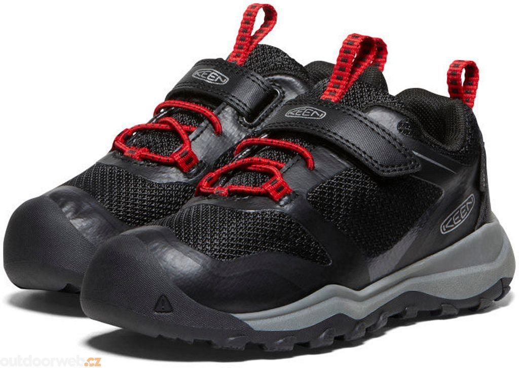 Outdoorweb.eu WANDURO LOW WP CHILDREN black ribbon red low