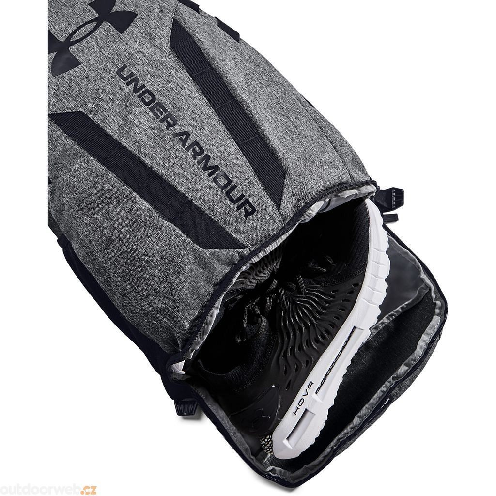 Under Armour Hustle 5.0 Backpacks 1361176 - Black / Black / Silver
