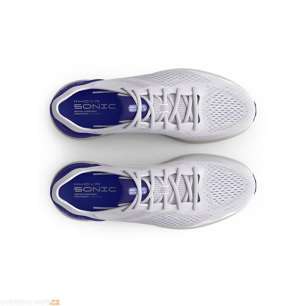  UA W HOVR Sonic 6, White - women's running shoes