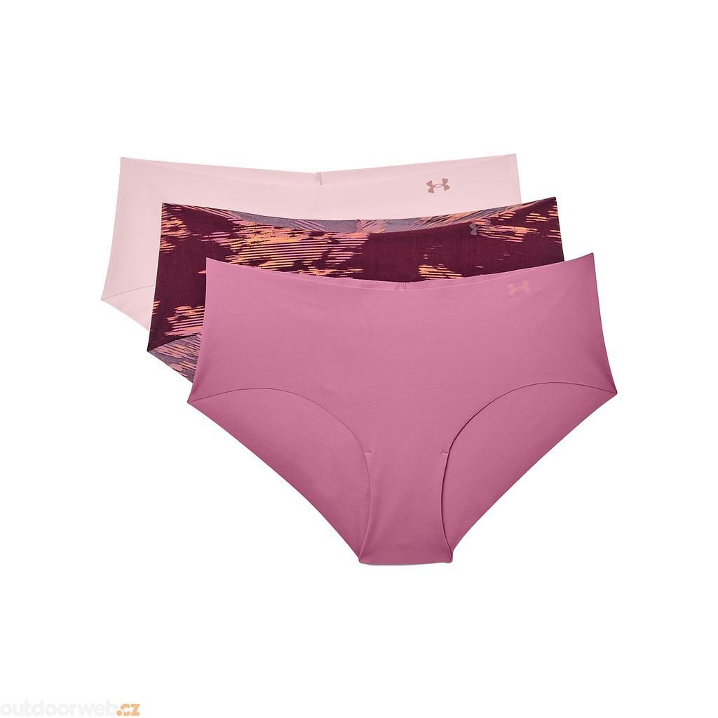 Outdoorweb.cz - PS Hipster 3Pack Print, Pink - spodní prádlo dámské - UNDER  ARMOUR - 489 Kč - outdoorové oblečení a vybavení shop