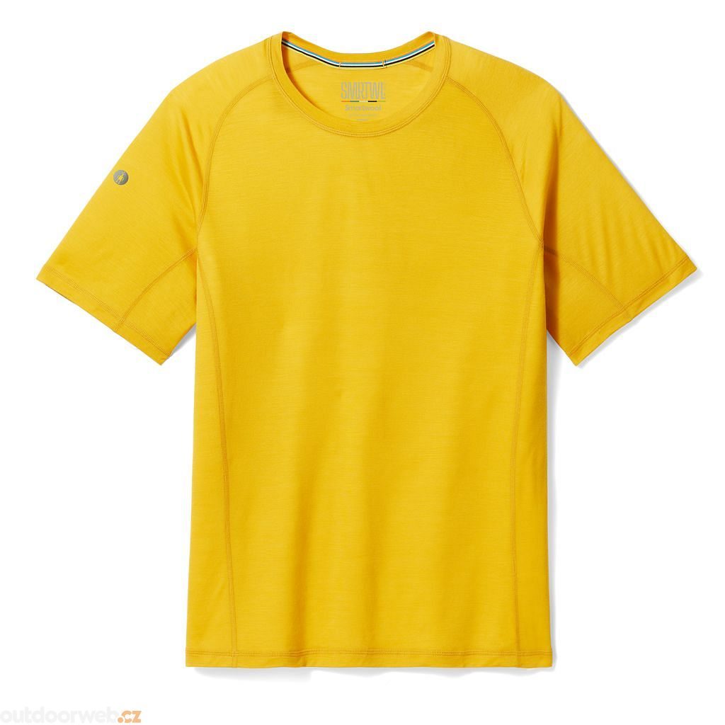  M ACTIVE ULTRALITE SHORT SLEEVE, honey gold - men's merino  shirt - SMARTWOOL - 45.67 € - outdoorové oblečení a vybavení shop
