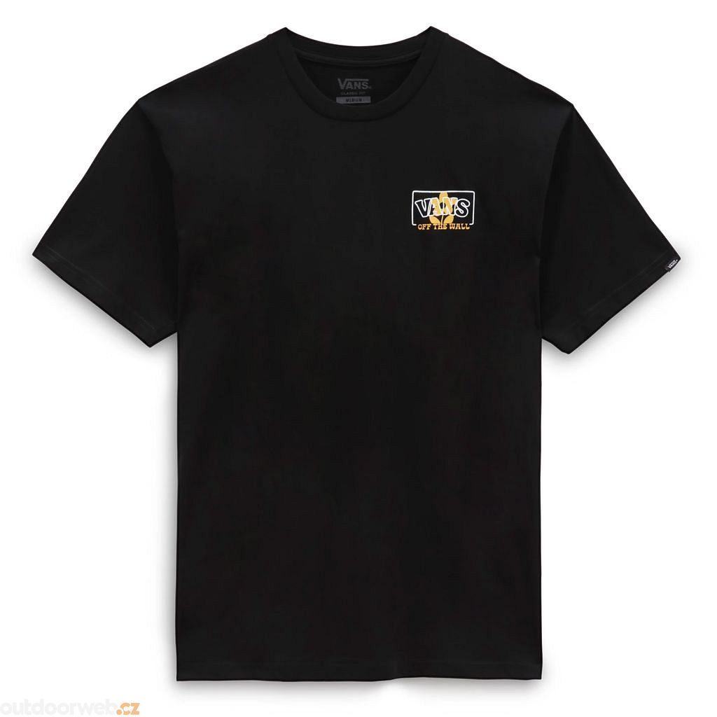 BOXED LOGO FORAL SS TEE II BLACK - tričko pánské - VANS - 31.99 €