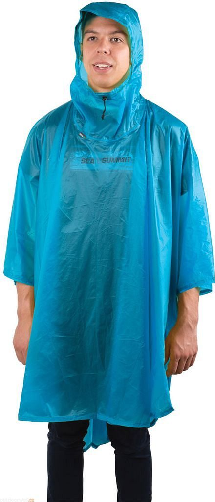Ultra-Sil15D Nano Poncho Blue - raincoat poncho - SEA TO SUMMIT - 85.22 €