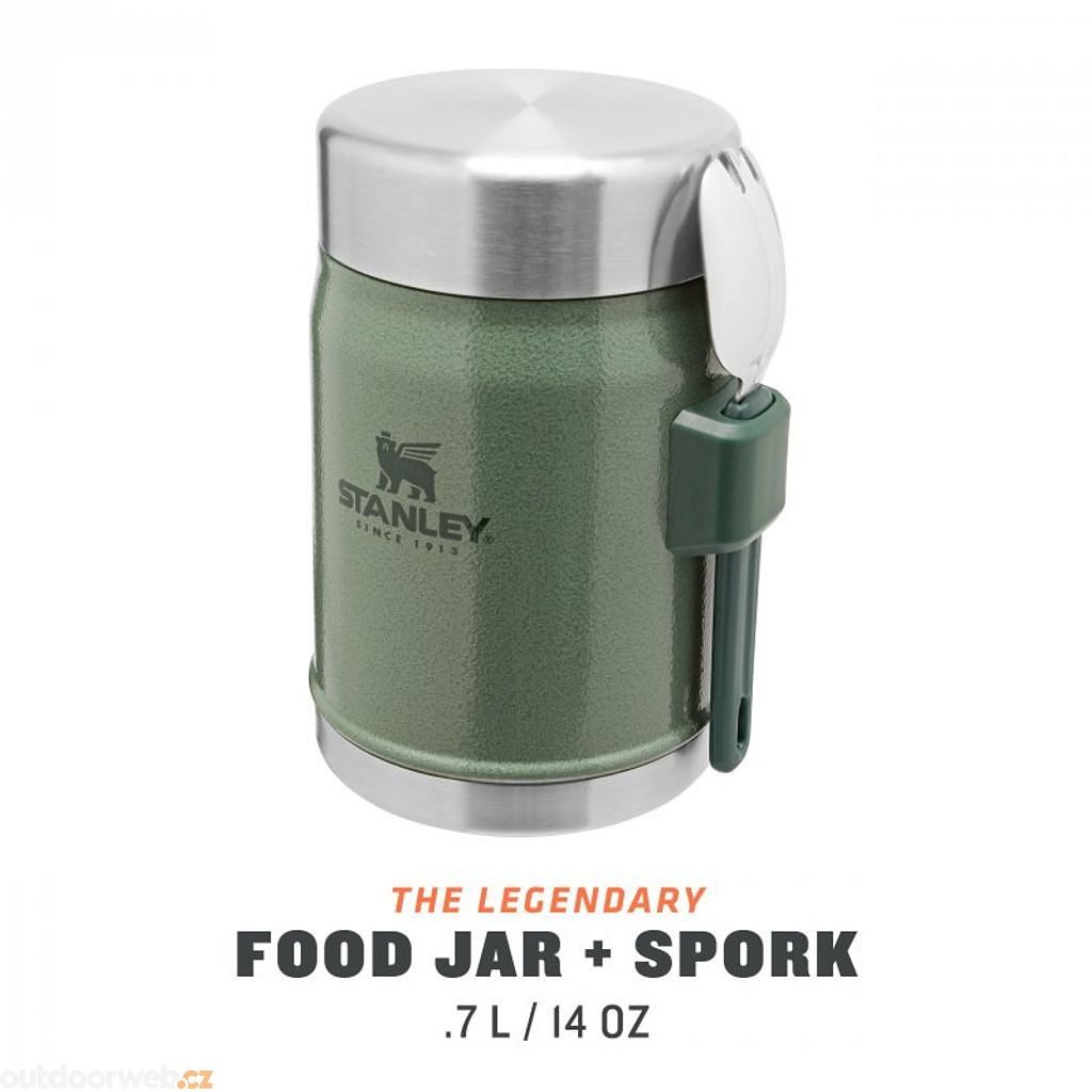 thermos 400ml with spoon/fork green - Food thermos - STANLEY - 47.35 €