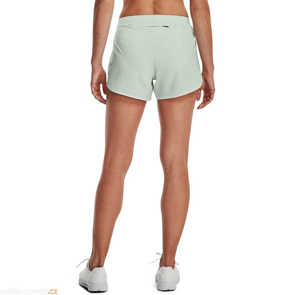  UA Fly By Elite 3'' Short, Green - women's running shorts -  UNDER ARMOUR - 30.35 € - outdoorové oblečení a vybavení shop