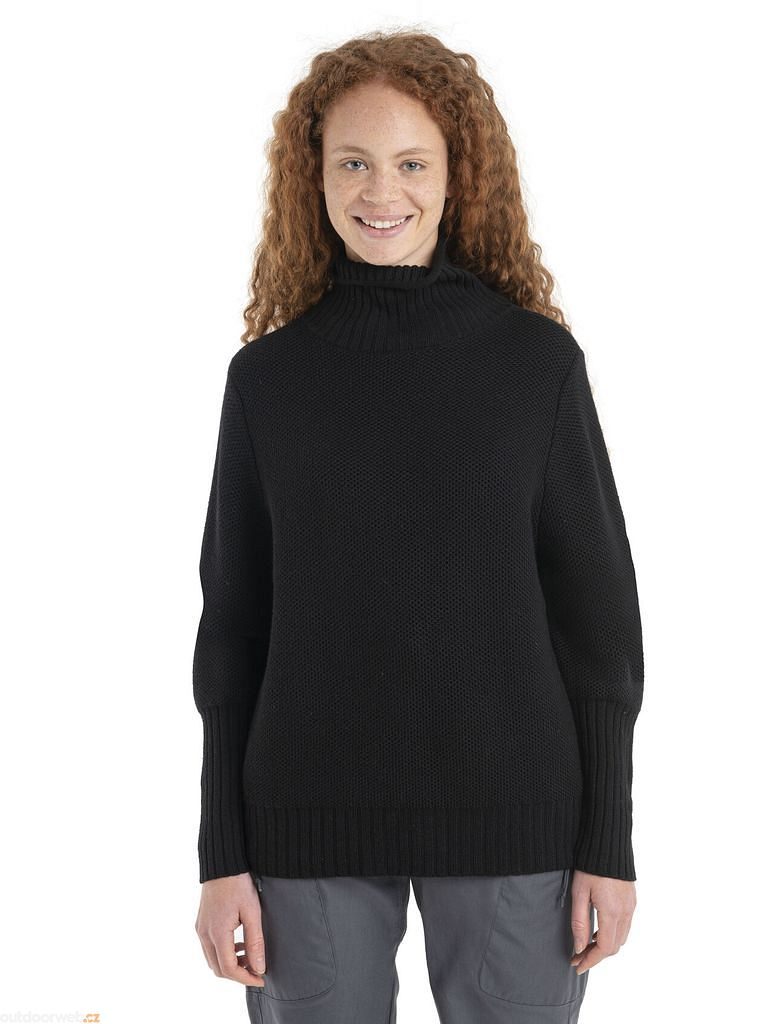  W Seevista Funnel Neck Sweater BLACK - women's