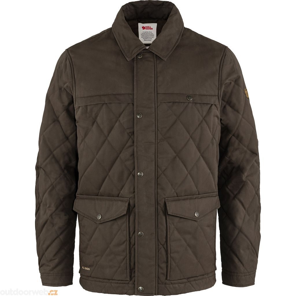Outdoorweb.eu Ovik Wool Padded Jacket M Dark Olive zimni bunda panska FJALLRAVEN 305.97