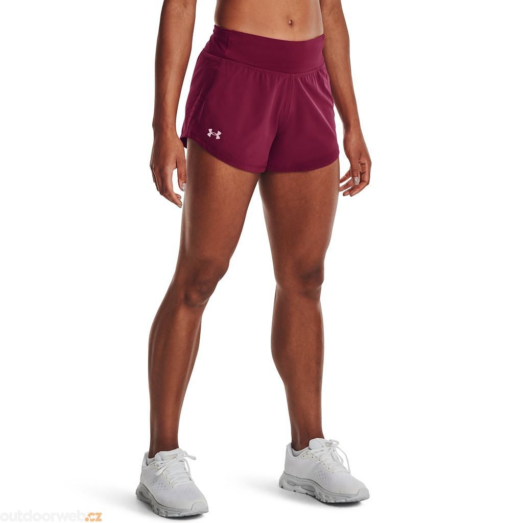  UA SpeedPocket Perf Short, Pink - women's running shorts - UNDER  ARMOUR - 39.52 € - outdoorové oblečení a vybavení shop