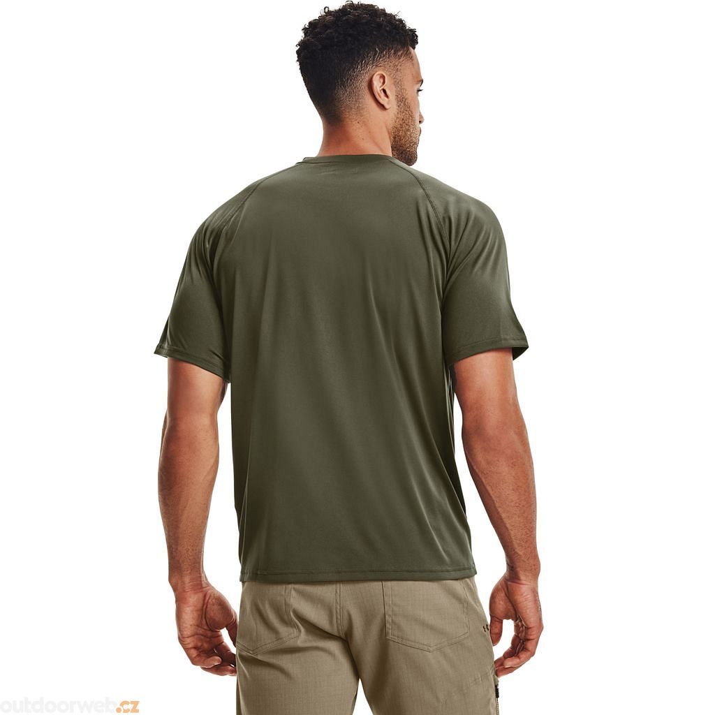 UA TAC Tech T, Green - men's short sleeve t-shirt - UNDER ARMOUR - 24.57 €