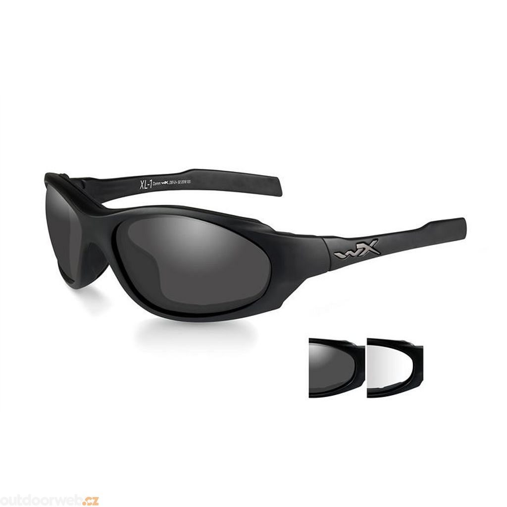 XL-1 ADVANCED Grey + Clear/Com. Temp. Matte Black - sluneční brýle - WILEY  X - 2 961 Kč