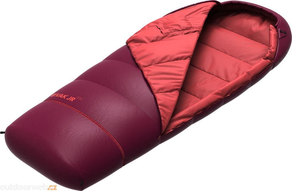 BIVAK JR 200, rhododendron/poppy red - children's sleeping bag - HANNAH -  43.60 €