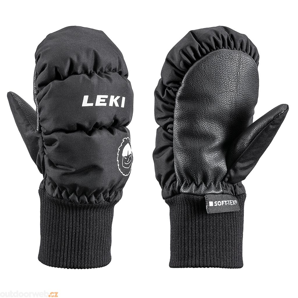 Little Eskimo Mitt Short black - dětské rukavice - LEKI - lyžařské rukavice  - Lyžování - 672 Kč