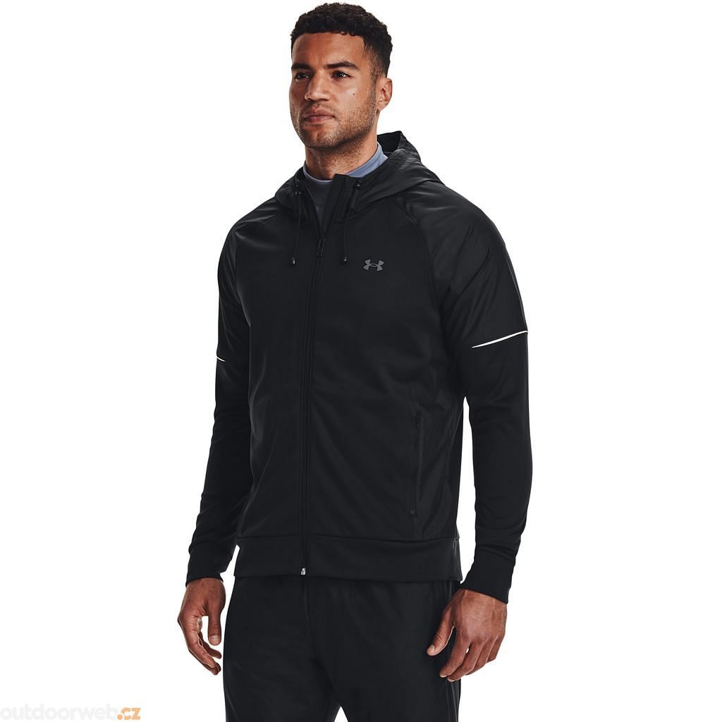 UA AF Storm FZ Hoodie, Black - men's sweatshirt - UNDER ARMOUR - 85.13 €