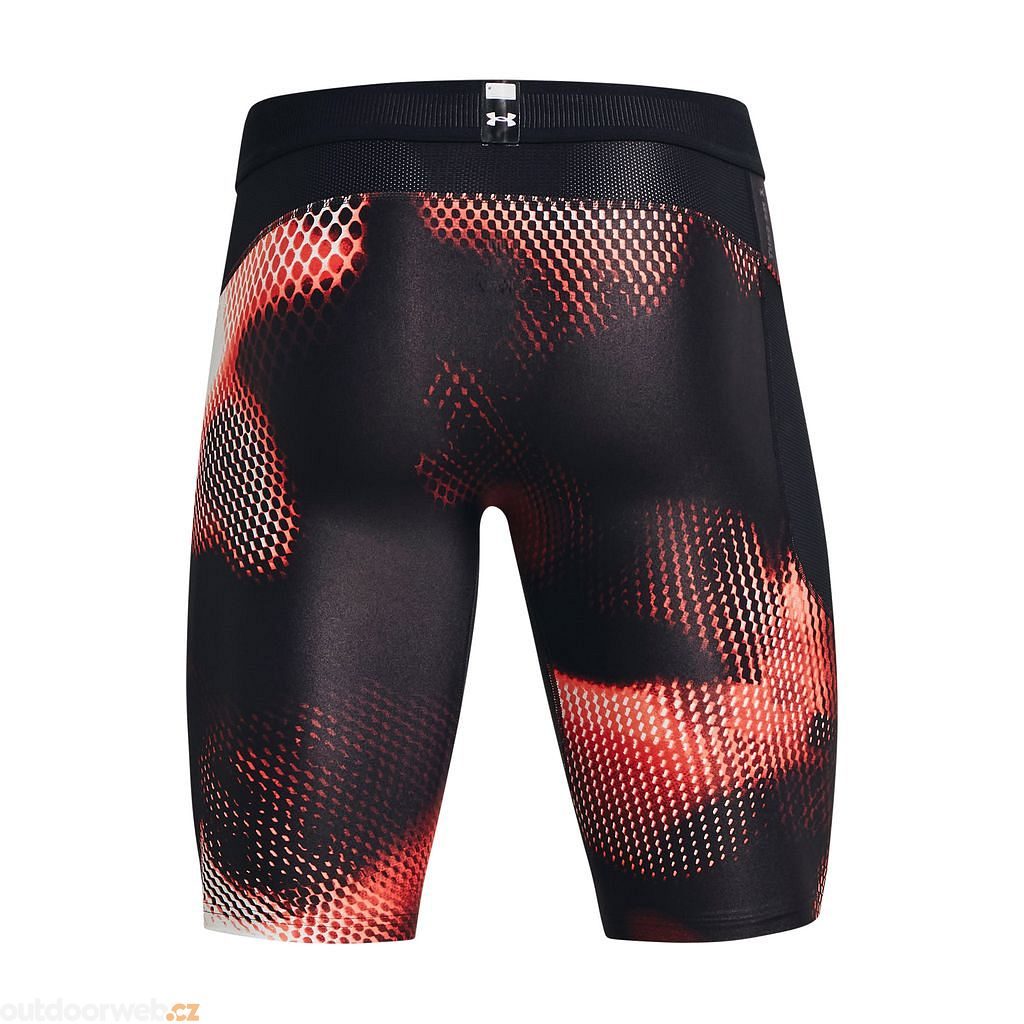 Under Armour Men's Iso-Chill Compression Printed Short Sleeve - Black, XL