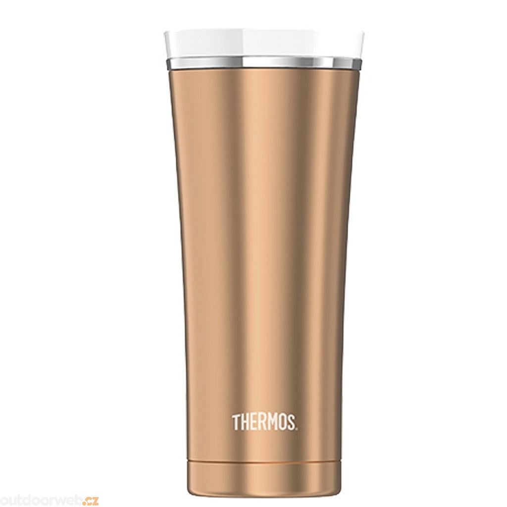 Waterproof thermo mug 470 ml rose gold - Watertight stainless steel vacuum  insulated thermo mug - THERMOS - 33.60 €