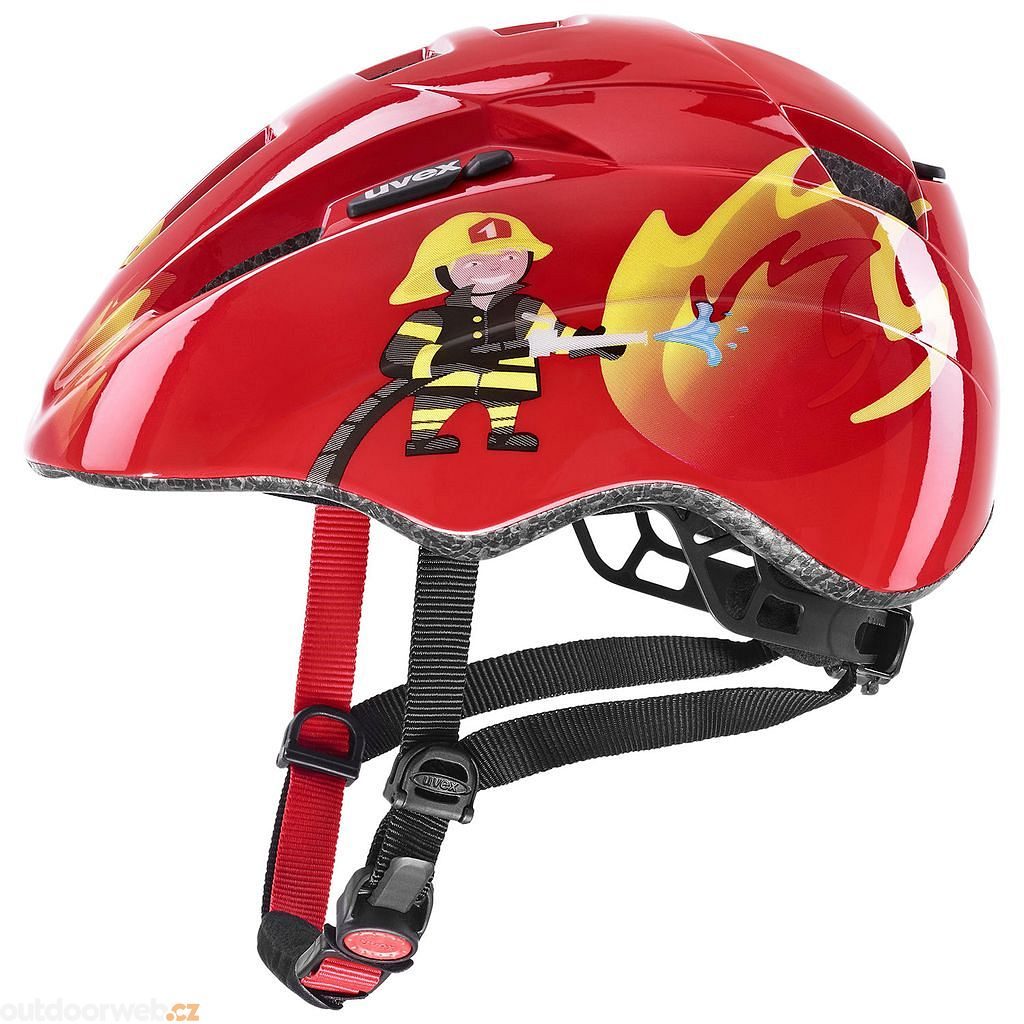KID 2, RED FIREMAN 2021 - dětské helma - UVEX - Dětské přilby - cyklistické  přilby, Cyklistika - 699 Kč