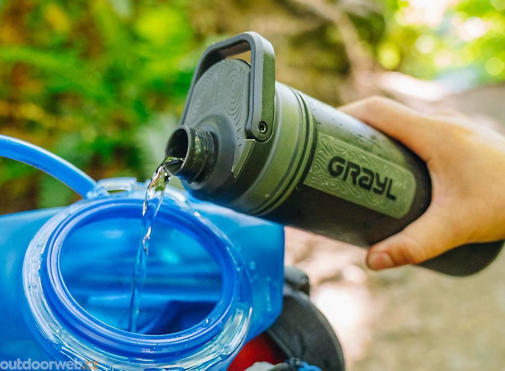 Grayl UltraPress Purifier Bottle - Forager Moss