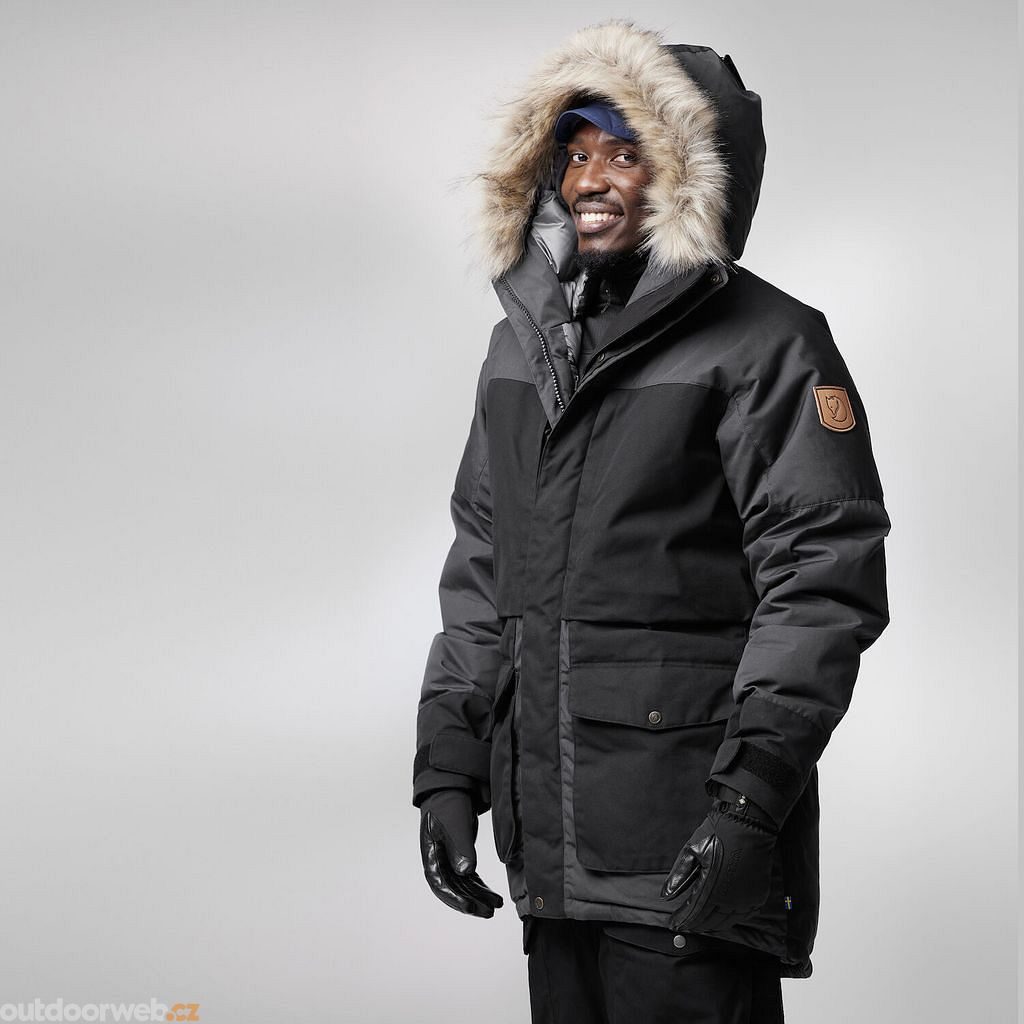 Polar Expedition Parka M, Iron Grey-Black - zimní bunda pánská - FJÄLLRÄVEN  - 1 023.07 €