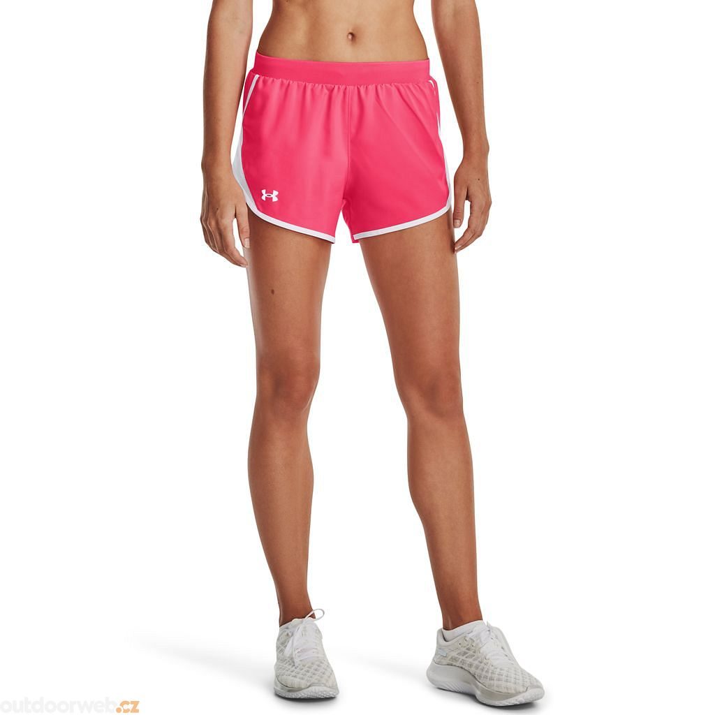  Fly By 2.0 Short, pink/white - women's running shorts - UNDER  ARMOUR - 19.29 € - outdoorové oblečení a vybavení shop