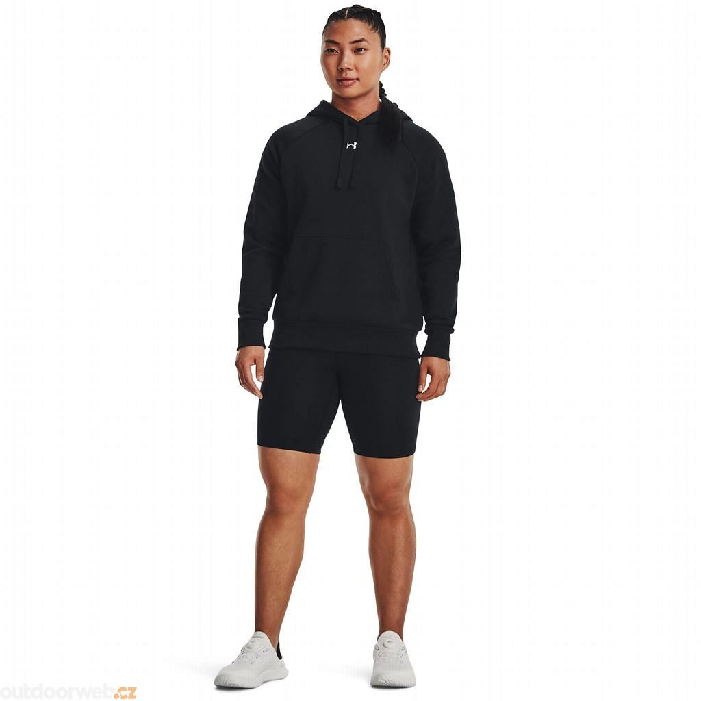 Casaco Under Armour Rival Rleece Full Zip Hoodie Mulher Steel Medium  Heather-Black-Black - Fútbol Emotion