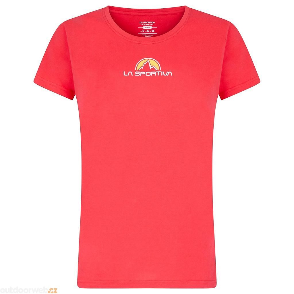 Outdoorweb.eu - Promo Tee W, Hibiscus - Women's short sleeve T-shirt - LA  SPORTIVA - 28.66 € - outdoorové oblečení a vybavení shop