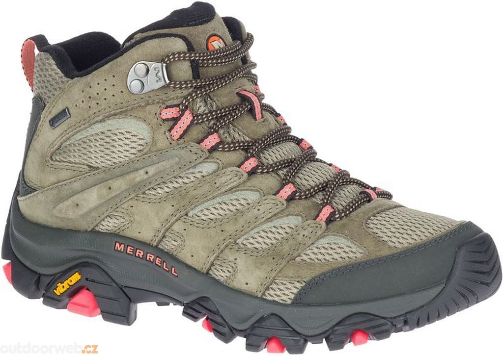 J036310 MOAB 3 MID GTX olive - women's outdoor shoes - MERRELL - 123.31 €