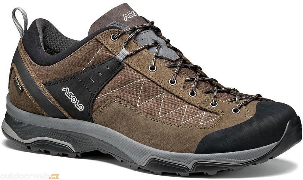 Pipe GV MM, almond/brown - men's trekking shoes - ASOLO - 111.63 €