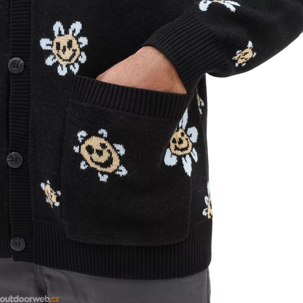 vans flower cardigan