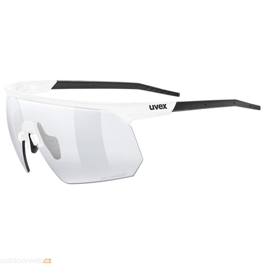 PACE ONE V WHITE MATT/ LTM.SILVER 2023 - variomatic sports glasses - UVEX -  149.46 €