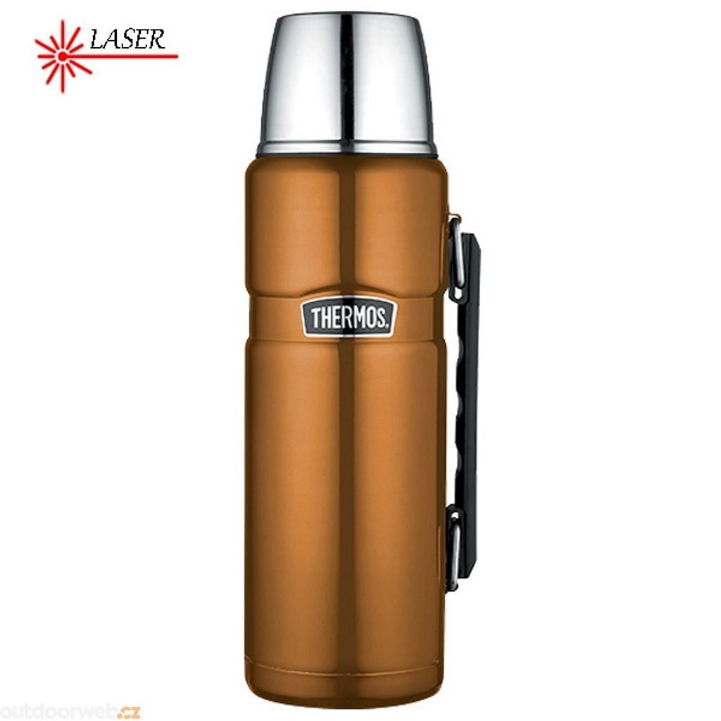  Beverage thermos with handle 1200 ml copper - Stainless  steel vacuum insulated thermos - THERMOS - 39.17 € - outdoorové oblečení a  vybavení shop