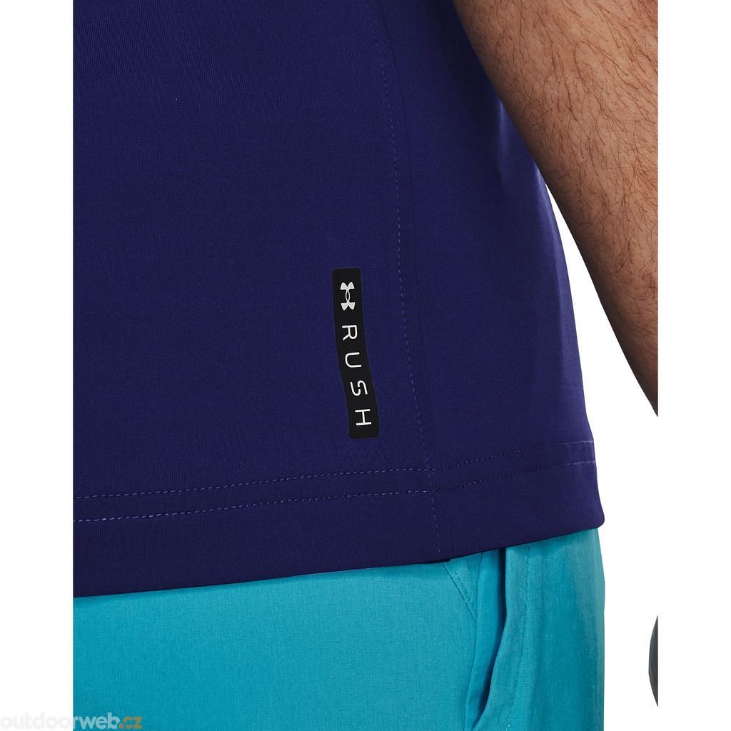  Rush Energy Print SS, blue - men's short sleeve t-shirt -  UNDER ARMOUR - 38.66 € - outdoorové oblečení a vybavení shop