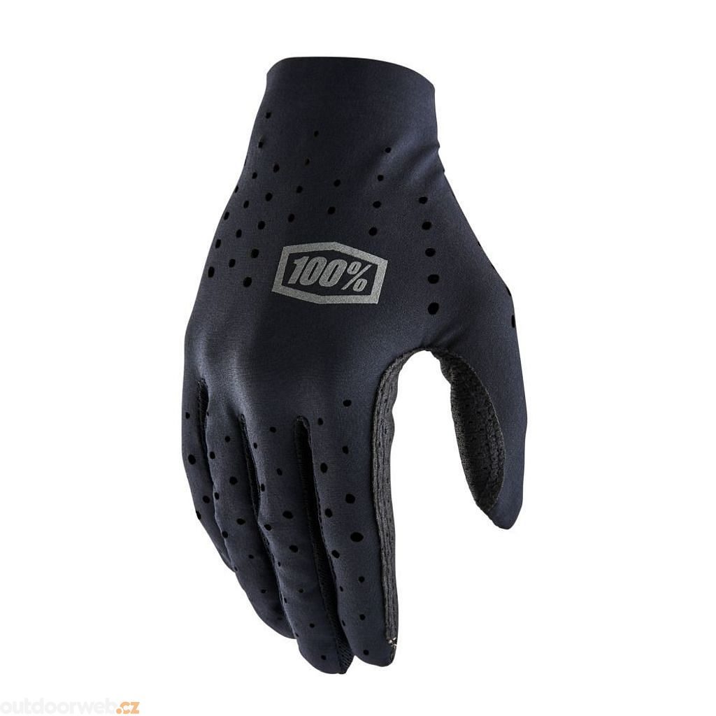 SLING Bike Gloves, Black - cyklistické rukavice - 100% - 41.18 €