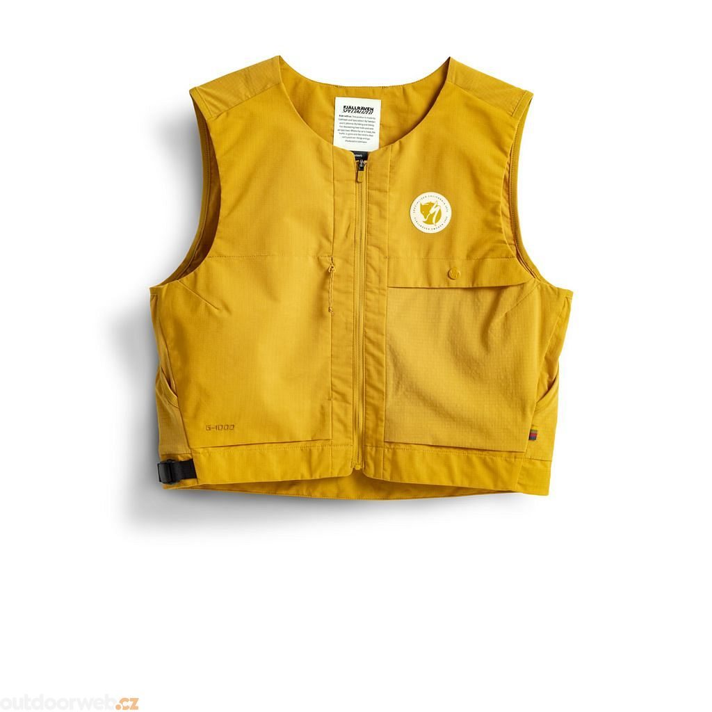 S/F Gear Vest W, Ochre - women's vest - FJÄLLRÄVEN - 170.18 €