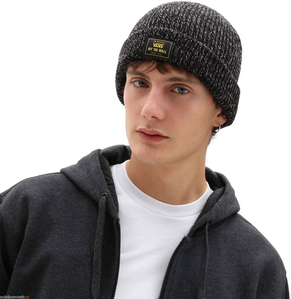 Block S Brawny Cuff Beanie with Pom