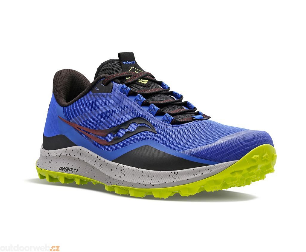 Outdoorweb.eu - S20737-25 PEREGRINE 12, blue raz/acid - men's running shoes  - SAUCONY - 94.11 € - outdoorové oblečení a vybavení shop