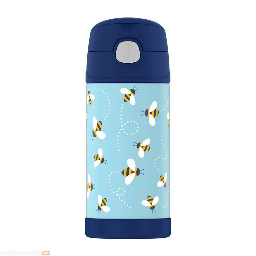 Snug Flask for Kids - Vacuum Insulated Water Bottle with Straw (Princess,  17oz)