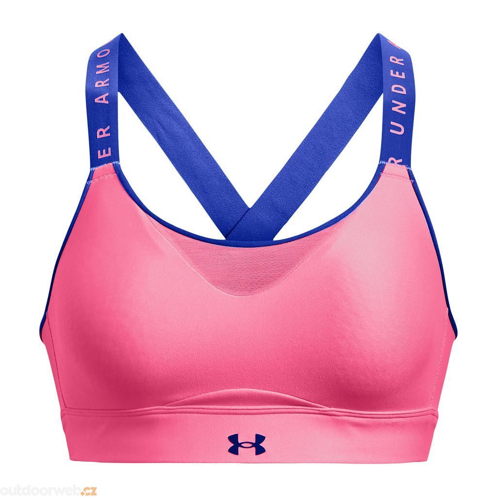  UA Infinity High Bra, Pink - sports bra - UNDER ARMOUR -  44.19 € - outdoorové oblečení a vybavení shop