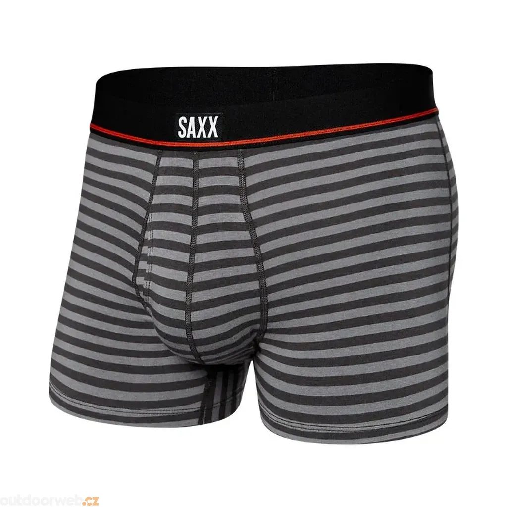 Outdoorweb.eu - NONSTOP STR CTN TRUNK, Hiker Stripe-Grey - Men's boxer  shorts - SAXX - 19.69 € - outdoorové oblečení a vybavení shop